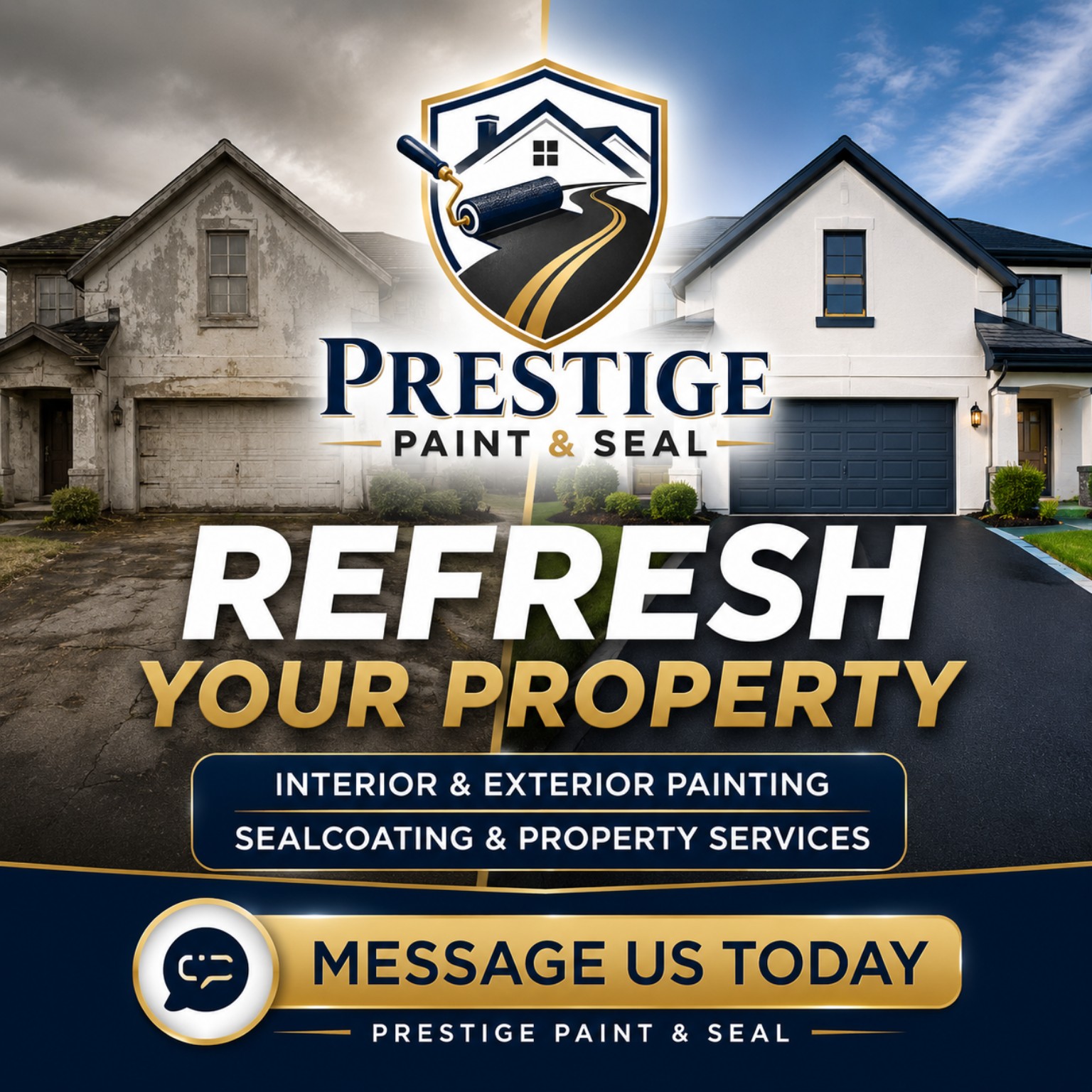 Prestige Paint and Seal refresh your property