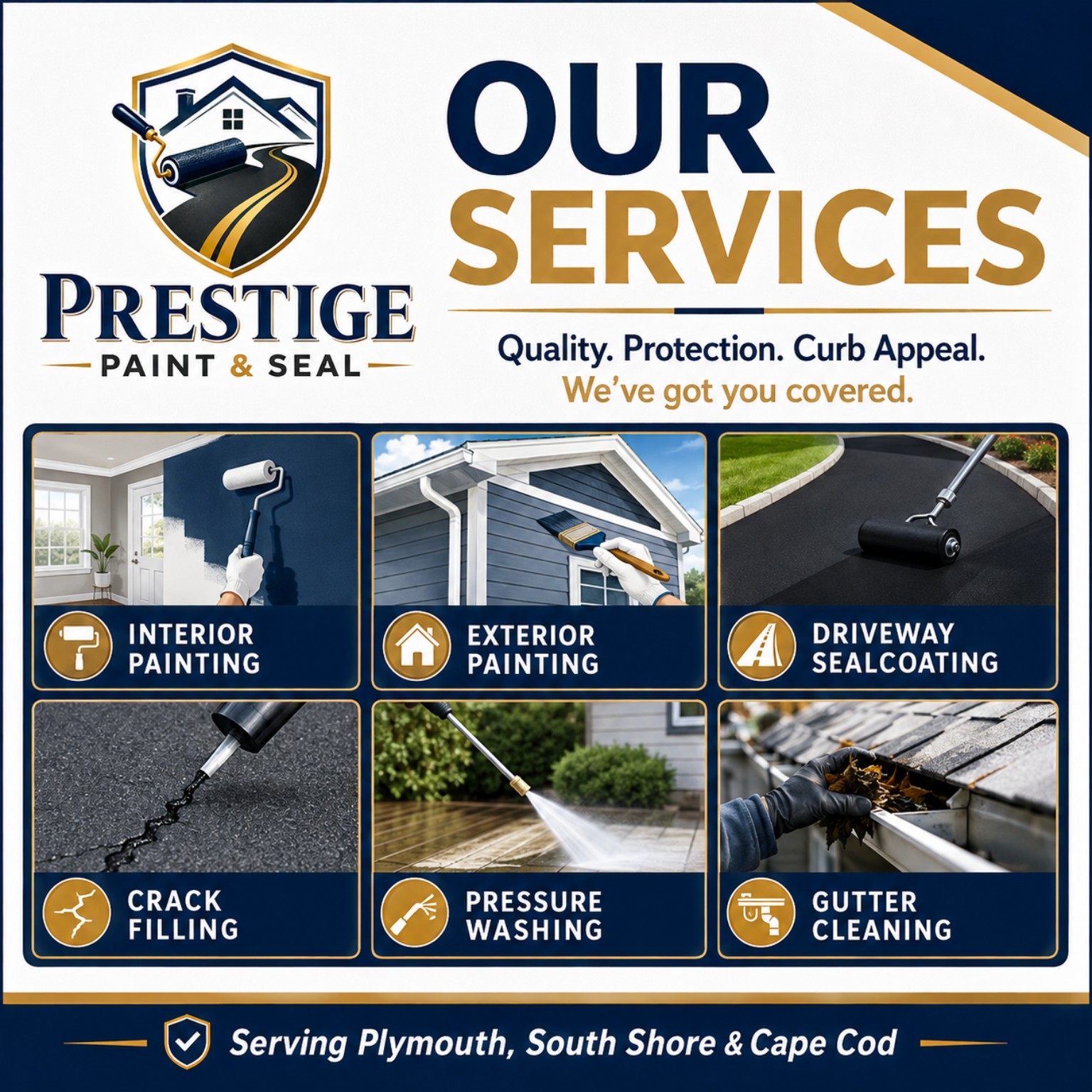 Prestige Paint and Seal service overview